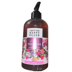 FIND YOUR HAPPY PLACE Wrapped in Your Arms Blush Rose Hand Wash 9.5 OZ